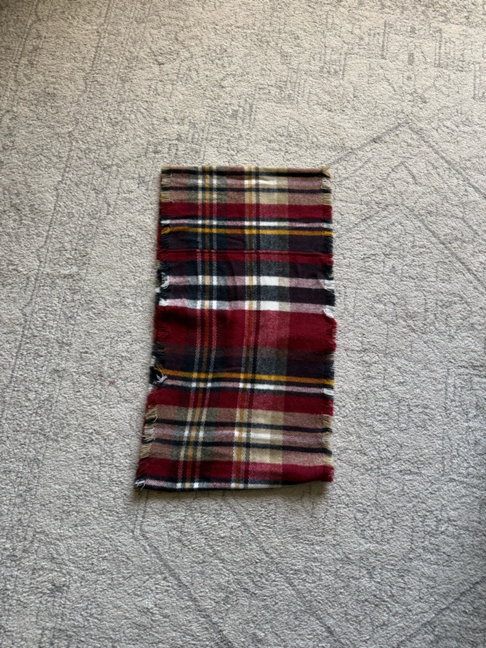 Plaid Scarf